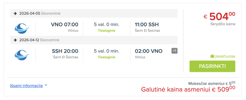 Skrydis Balandžio 5-12