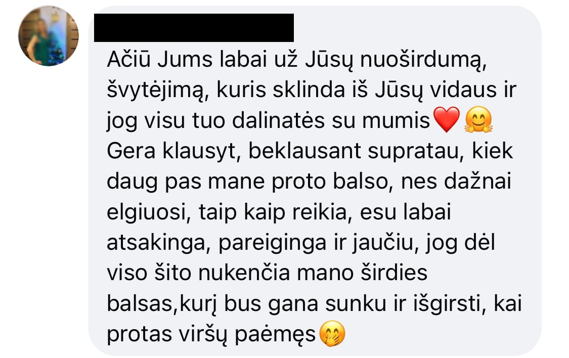 Akademijos atsiliepimas