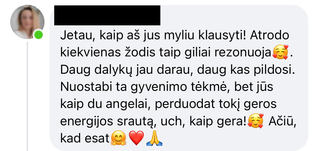 Akademijos atsiliepimas