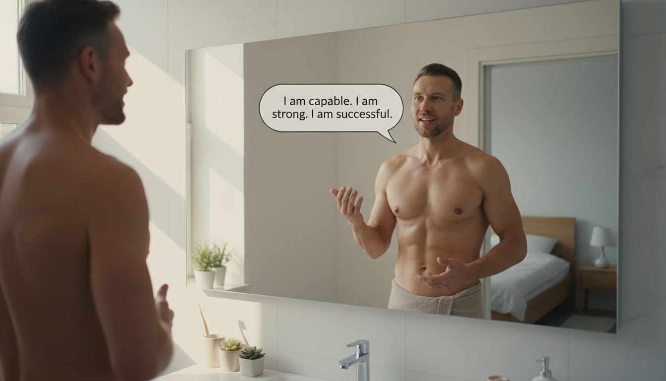 Afirmacijų kalbėjimas garsiai su jausmu