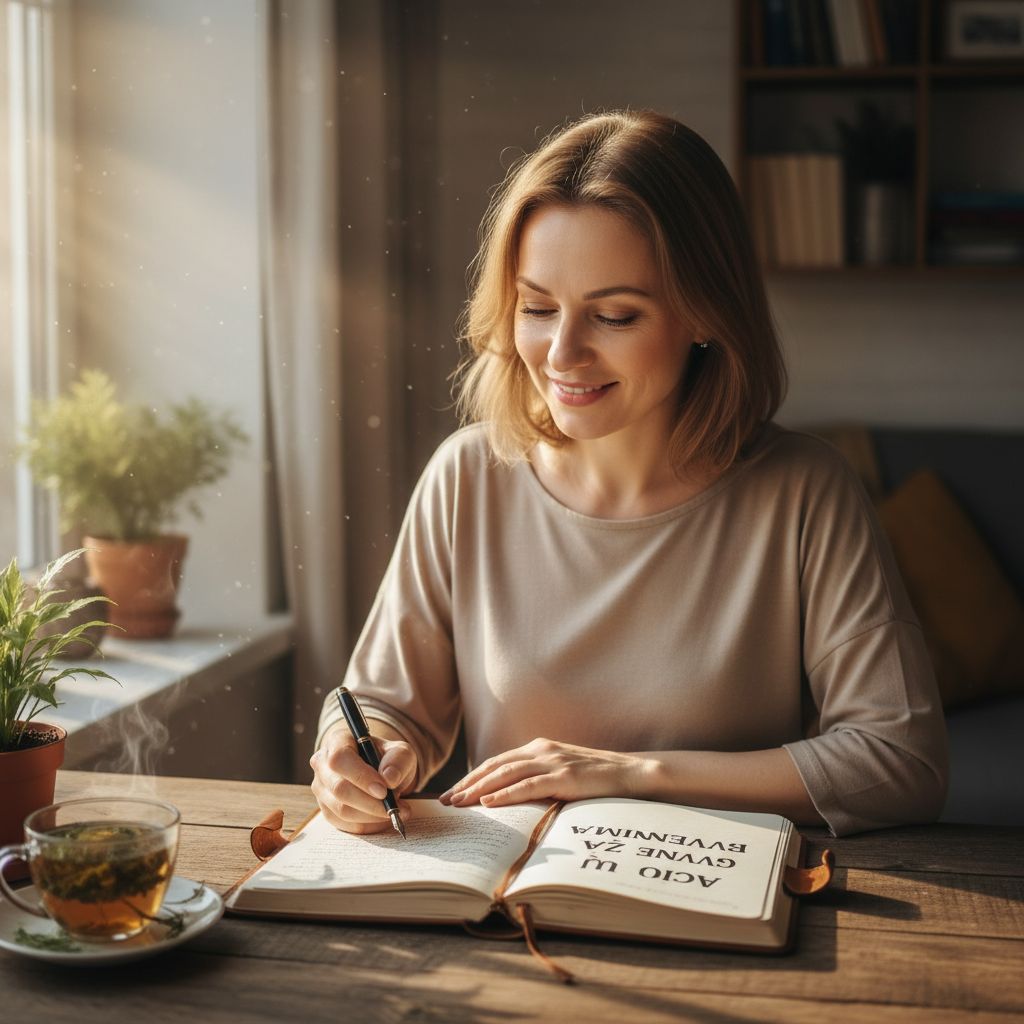 Laimė paprastuose momentuose - moteris gamtoje