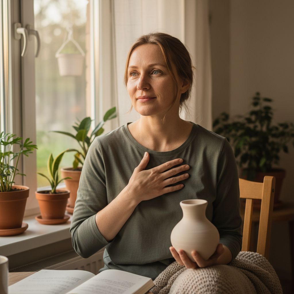 Savimeilė po toksiškų santykių - moteris jaučia ramybę ir meilę sau