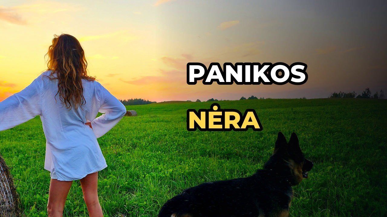 Panika praeina per 5 minutes – jei nustoji nuo jos bėgti